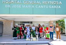 Entrega Voluntariado DIF-Reynosa juguetes y sonrisas en el Hospital General