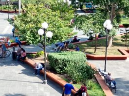 Buscan resolver problema de personas que deambulan y hacen sus necesidades en Plaza Hijas de Tampico