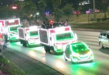 Miles de ciudadanos disfrutaron el tradicional desfile navideño Reynosa 2025