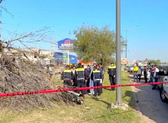 Muere persona en aparatoso accidente en carretera Reynosa-Río Bravo