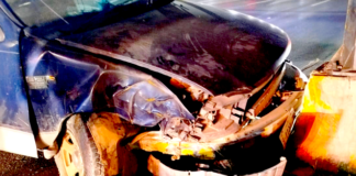 Se impactan unidades dejando cuantiosos daños materiales