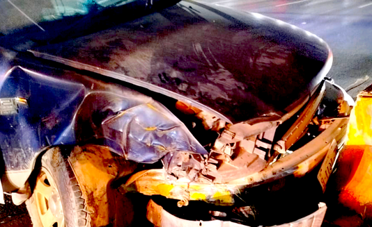 Se impactan unidades dejando cuantiosos daños materiales