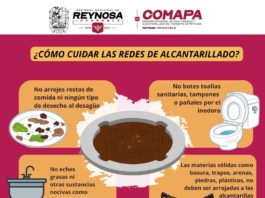 Exhorta COMAPA a cuidar las redes de alcantarillado
