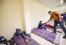 Constató Carlos Peña Ortiz atención del Albergue Temporal del Polideportivo Reynosa