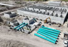 Avanza segunda fase de la Planta Potabilizadora en la Presa Vicente Guerrer