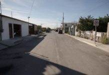 Realizan pavimentación asfáltica de la calle Tahuachal