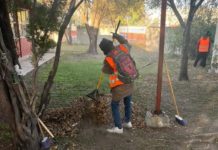 Apoya Gobierno de Reynosa a instituciones educativas con labor de limpieza