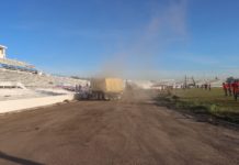 Continúan los trabajos en la pista olímpica del Polideportivo Reynosa