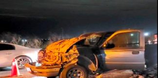 Accidente deja una persona lesionada y daños en carretera San Fernando-Reynosa