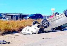 Accidente vial deja una persona lesionada y cuantiosos daños materiales