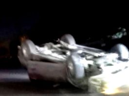 Accidentes dejan cuantiosos daños en carretera Reynosa-Río Bravo