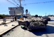 Chocan y dejan cuantiosos daños en concurrido boulevard