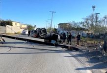 Accidente vial deja cuantiosos daños