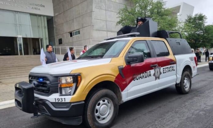 Guardia Estatal patrulla