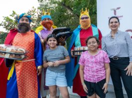 Familias Tampiqueñas disfrutan de la tradicional Rosca de Reyes