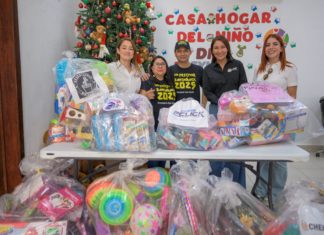 Agradece DIF-Reynosa a Dosis de Rock por llevar alegría a la Casa Hogar del Niño