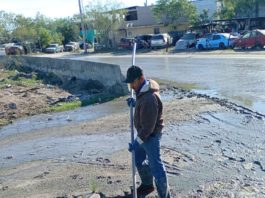 Realizó COMAPA acciones de limpieza y mantenimiento de la red sanitaria en la colonia Balcones de Alcalá