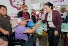 Encabeza Mónica Villarreal Jornada de Bienestar en la colonia Morelos