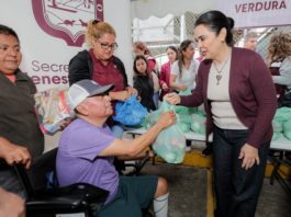 Encabeza Mónica Villarreal Jornada de Bienestar en la colonia Morelos