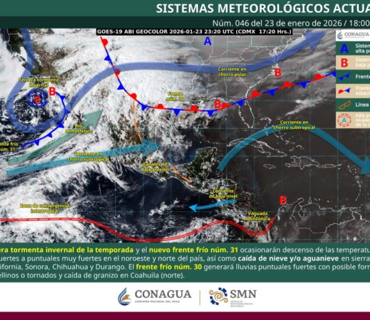 Pronostican cambio drástico en la temperatura para Reynosa por tormenta invernal
