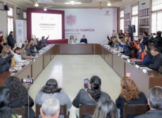 Encabeza Mónica Villarreal sesión de Cabildo con incentivos para mercados municipales