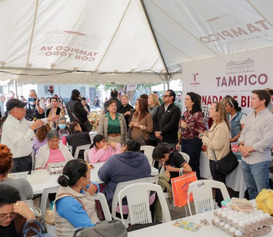 Mónica Villarreal refuerza su compromiso con las familias tampiqueñas en Jornada de Bienestar