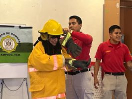 Bombero por un Día, brinda una Enseñanza Vivencial y Divertida a Alumnos del CECUDI del DIF Tampico