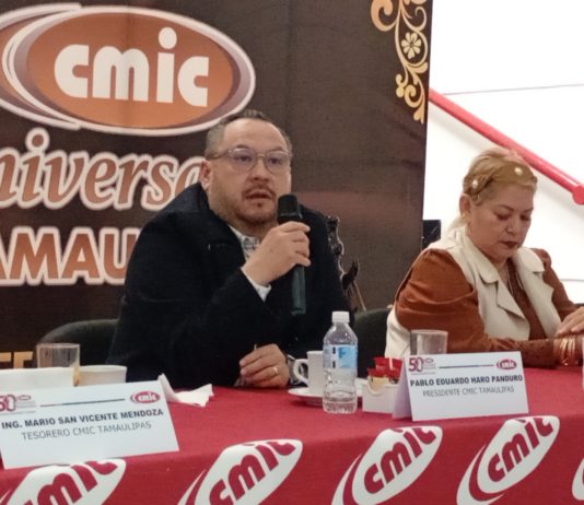 Buena perspectiva económica para este año tiene CMIC Delegación Tamaulipas