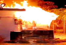 Incendio en viviendas deja dos lesionados y daños en Balcones de Alcalá