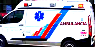 Unidad médica auxilia a persona lesionada en una vivienda