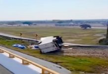 Vuelca tráiler lleno de carga en el temible y tenebroso “Viaducto de la Muerte”