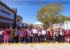 Inauguraron Alcalde y colonos pavimentación hidráulica de la calle Chiapas en la Esfuerzo