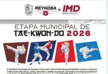 Invita el Gobierno de Reynosa a participar en el Torneo Municipal de Taekwondo