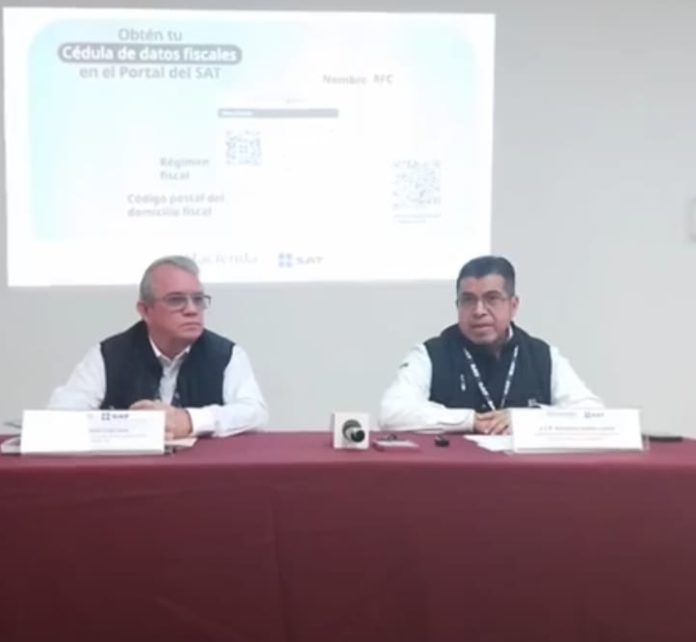 rueda de prensa SAT