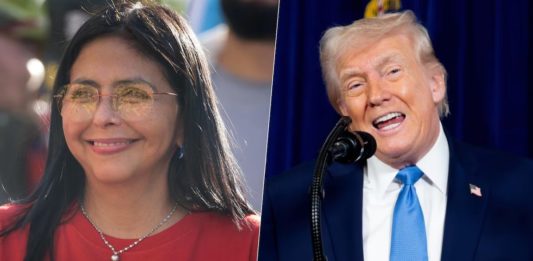 Trump amenaza a Delcy Rodríguez, presidenta de Venezuela: ‘Si no actúa bien, le irá peor que a Maduro’