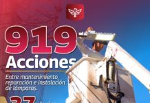 Efectuó Gobierno Municipal de Reynosa más de 900 acciones de alumbrado público