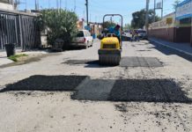 Intensifica Gobierno de Carlos Peña Ortiz labores de bacheo en Reynosa