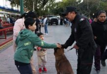 Convive Guardia Estatal con familias victorenses