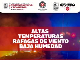 Exhorta Alcalde de Reynosa a evitar riesgos de incendio