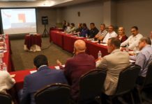 Participó COMAPA en reunión de trabajo con autoridades hidráulicas y NADBank