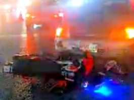 Accidente deja un lesionado y daños en carretera Reynosa-San Fernando