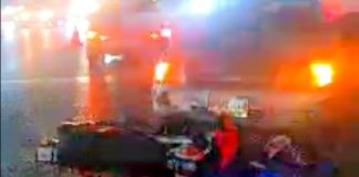 Accidente deja un lesionado y daños en carretera Reynosa-San Fernando