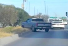 Accidente vial deja daños en Reynosa-Río Bravo