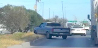 Accidente vial deja daños en Reynosa-Río Bravo