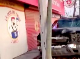 Accidente vial deja sin energía viviendas y comercios