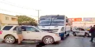 Chocan en la carretera Río Bravo-Reynosa dejando lesionados y daños materiales