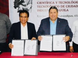 Grupo Industrial Águila confía en trayectoria y prestigio del Tec Madero; firman convenio de colaboración