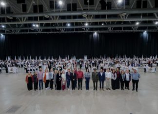 Mónica Villarreal fortalece la identidad cívica en planteles educativos de Tampico