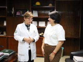 Úrsula Salazar impulsa diálogo con autoridades del IMSS para mejorar servicios de salud