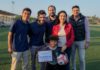 Entrega Mónica Villarreal becas deportivas al 100% para Clínicas de Formación Barca Academy